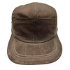 Quint Fishing Cap - 5 Panel Waxed Canvas Brown Hat