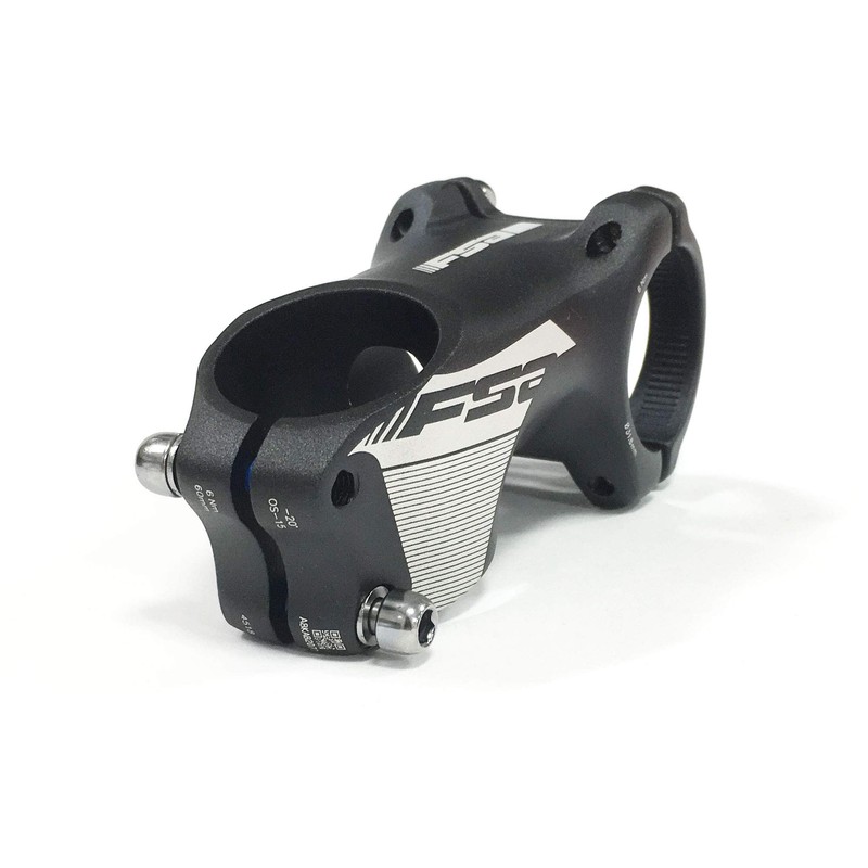 FSA Unisex's NS Drop MTB Stem, Black/Grey, 20° × 60
