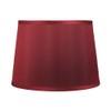 Urbanest French Drum Lampshade, Faux Silk, 12-inch By 14-inch By