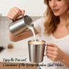 YOKUGO Stainless Steel Pitcher with Lid 2L, 70 oz Metal