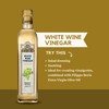 Filippo Berio Italian White Wine Vinegar, 16.9 Ounce Glass Bottle,