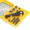 20Pcs Socket Wrench Screwdriver Set Ratchet Bit Tool Box Multifunctional