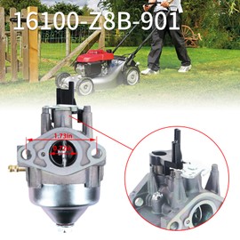 16100-Z8B-901 BB76A A Carburetor for GCV160 Carburetor (Auto Choke) fits Specific HRR216 Engine Lawnmowers
