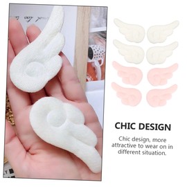 Mikinona Toddler Hair Accessories for Girls 4 Pack Angel Wing Hairpin Baby Hairpin Fashion Hairpin Boys and Girls Headdress Random Color