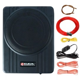 YaeCCC YaCCC 10 Inch 800W Car Under-Seat Sub Woofer Active Powered Amplifier Bass En...