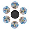 ItS 5 O'Clock Somewhere Parrot Coasters Set of 6 Pack
