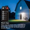 EMANER Solar Motion Lights Outdoor | Remote Control Brightest Flood