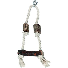 Karlie Vogelspielzeug Schaukel Baumstamm L: 40 cm B: 20 cm H: 4 cm L