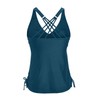 Tempt Me Women Tankini Top Only V Neck Swim Tops