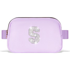 Uygafly Gifts for Girls Teens - Birthday Gifts for Daughter Sister Her,Teen Girl Travel Essentials,Cute Teen Trendy Stuff Crossbody Bag Belt Bag - White S,Lavender