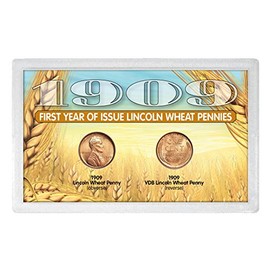American Coin Treasures 1909 “First-Year of Issue” Lincoln Wheat-Ear Pennies