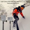 1.2 m Invisible Carbon Fiber Selfie Stick for insta360 x4