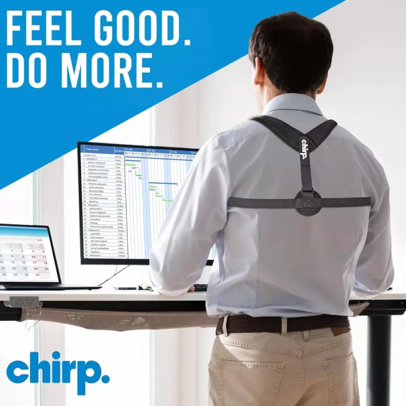 처프 상체 자세 교정기 남녀를 위한 사용하기 쉬운 조절 가능한