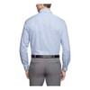 Van Heusen mens Regular Fit Pinpoint Stripe dress shirts, Blue,