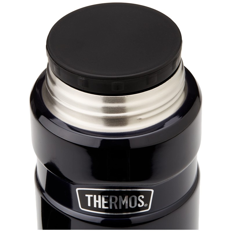 Thermos Stainless King Vacuum Insulated Food Jar, 710ml, Midnight Blue,