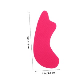 Healeved 8 Sheets Hydrogel Nasolabial Tattoo Patch Face Patches Nursing Smile Lines Pad Nasolabial Folds Pads for Caring Moisturizing Nasolabial Folds Pad Non-woven Fabric Rosy