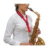 BG COMFORT Red Strap Alto/Tenor Saxophone Metal Snap Hook S19MSH