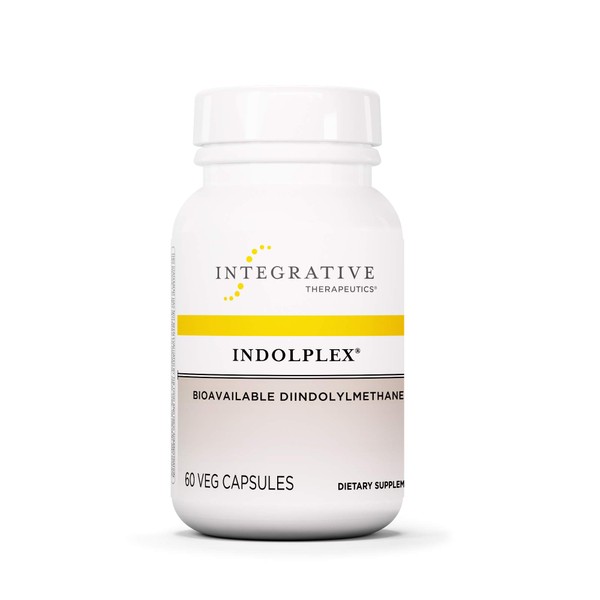 Integrative Therapeutics - Indolplex - Bioavailable DIM Supplement - Supports Healthy Estrogen Metabolism - 60 Capsules