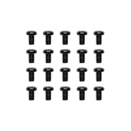 EK Water Blocks EK-Loop Phillips Head Screws Set M4 x 6 mm Black (Pack of 20)