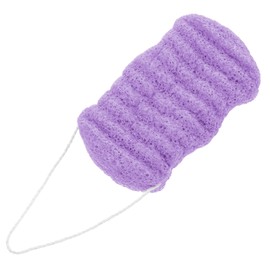 IWOWHERO Exfoliating Bath Sponge for Deep Cleansing Soft Comfortable Body Brush Gentle Skin Luxurious Foam for Women Men Purple Color Versatile for Home Pool Use