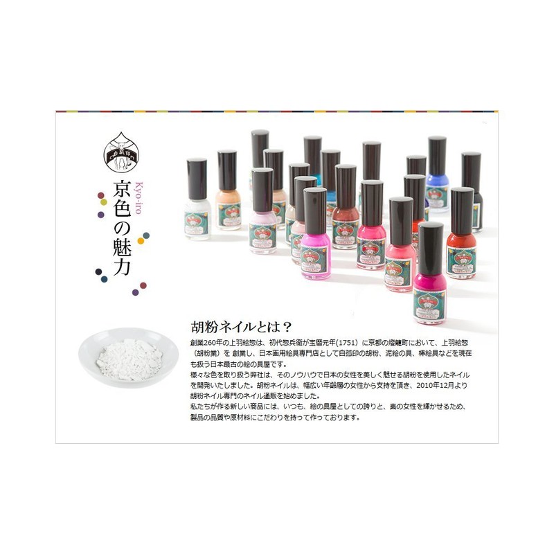 胡粉 Nail Mauve Purple White Tape mm byaku