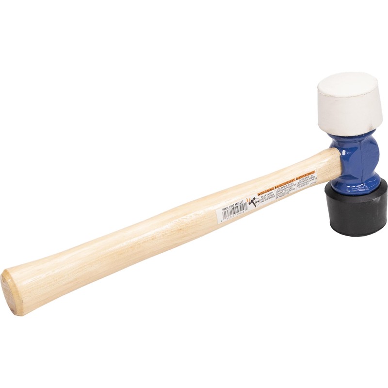 VAUGHAN 24 oz Soft Face Rubber Mallet, Made In The