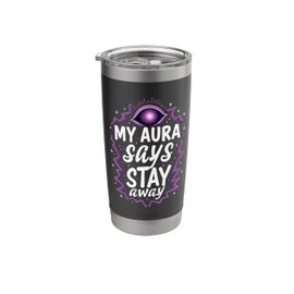 Reading Auras Spiritual Energy Aura Colors Intuitive Insight Stainless Steel Insulated Tumbler