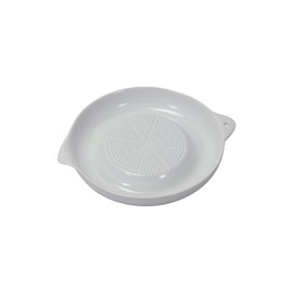 パール金属 おろし器 セラミック製 大根 薬味 Lサイズ 幅21×奥行17.5×高さ3.5cm ホワイト Simple use CC-1617