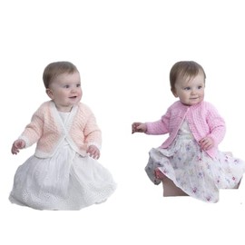 King Cole 5258 Knitting Pattern Baby Child Raglan Cardigans In Big Value Baby DK