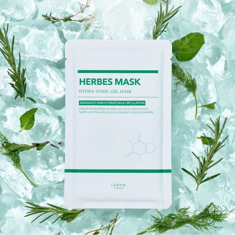lebon Rebon Tool Herb Sheet Mask Pack of 5 /