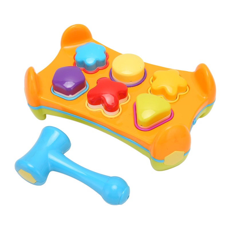 Interactive Pounding Toy Early Educational Pattern Cognition Interactive Hammering Toy