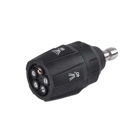 Tucool Racing 5 in 1 High Pressure Spray Nozzle with 1/4 Quick Connect (5 Settings: 0, 15, 25, 40, 65)