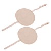 2 PCS Reusable Cotton Underarm Sweat Pads Adjustable and Breathable