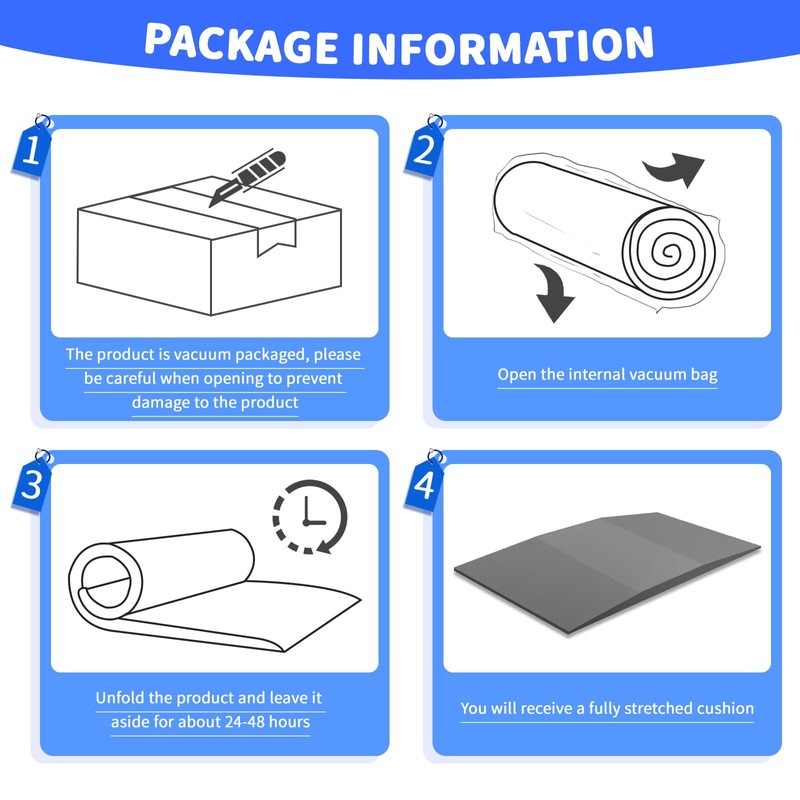 Sagging Mattress Support 40D High Density Foam Bed Boards for