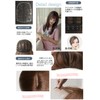 Wig, Semi-Long, Gradient, Straight, Full Wig, Women's, Natural, Small Face,
