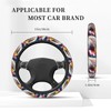 Subily American Flag and Eagle Elastic Steering Wheel Cover, Thickened