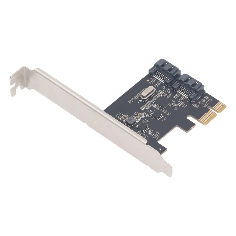 PCI E to SATA Adapter Card 2 Port 6Gbps PCIE3.1x1