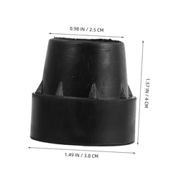 Totority 8pcs Non Slip Rubber Trampoline Leg Caps Fit for Trampolines Enhance Stability Safety Shock Absorbing Design for Use