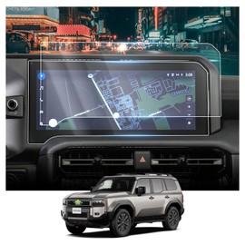 Ruiya Screen Protector for 2024 Land Cruiser 12.3-in Touch Screen,for Land Cruiser Prado J250 LC250 Accessories Plastic Nano Film Compatible with 2024 2025 Toyota Land Cruiser/First Edition(2Packs)