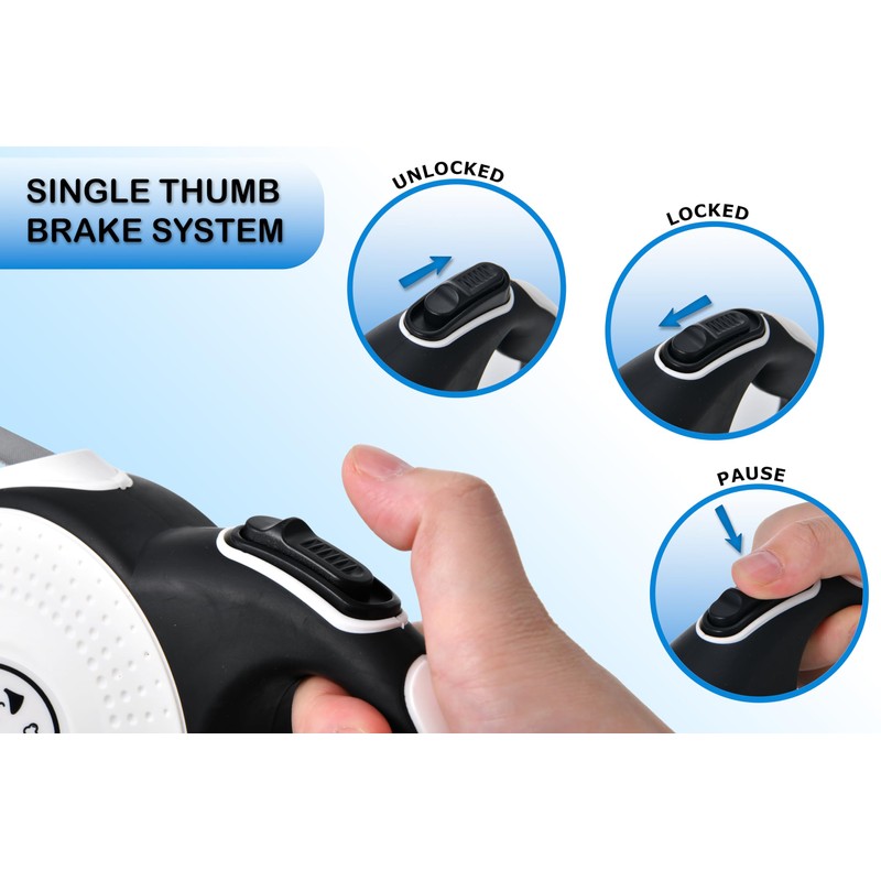 Pet's Playground Retractable Leash | Extendable Dog Lead - 8M