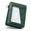 MORFFEYIA Men's Pass Case, Double-sided, Commuter Pass Holder, Bifold Butterfly