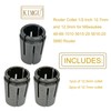 48-66-1010 Router Collet 1/2-Inch 12.7mm and 12.0mm for Milwaukee 5615-29