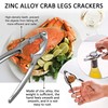 10PC Crab Lobster Crackers Tools, Butter Warmers for Seafood Tools
