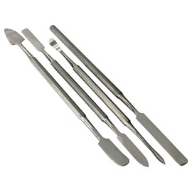 HTS 154P1 4 Pc Stainless Steel Spatula Wax & Clay Sculpting Tool Set