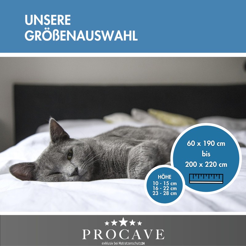 Procave Mattress Cover Terry Cloth Unquilted