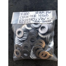 H and H New German Air Cooled VW Bug Ghia Bus Cylinder Head Washers 250 pack 10mm M10