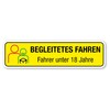 Magnetschild Begleitetes Fahren | BF-17 | 30 x 8 cm