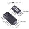 Mengshen 2 Set Wireless Bicycle Anti-Theft Alarm Security Vibration Motion