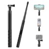 PULUZ 114cm Invisible Selfie Stick for Insta360, Extension Invisible Monopod