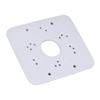 Dahua Technology PFA152-E Mini Aluminium Adapter für Pfostenmontage (PFBx/PFAx) Weiß